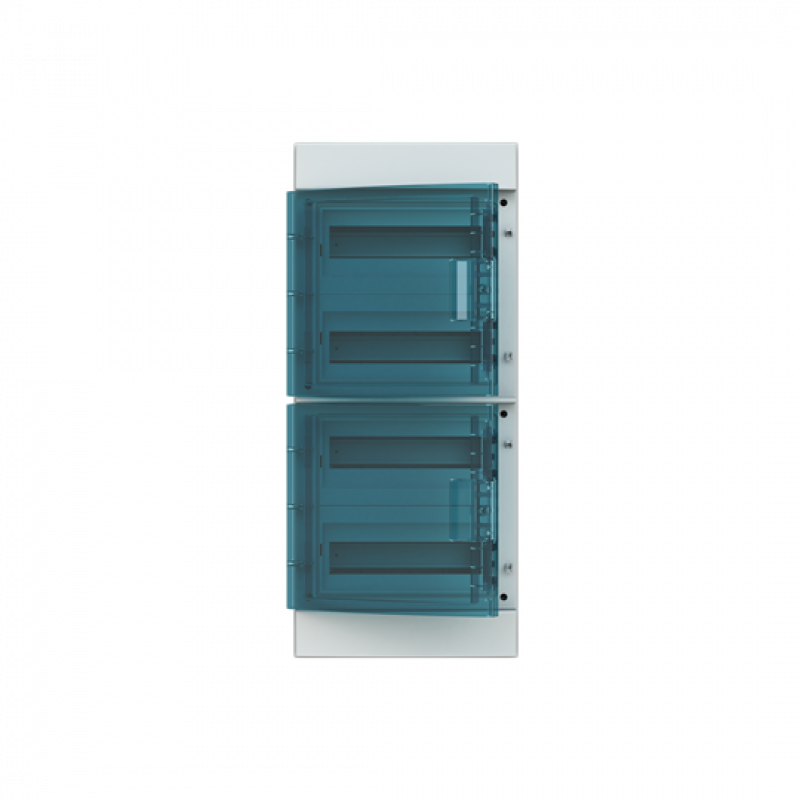 ABB STRIEBEL & JOHN M65W448TN3 Stromkreisverteiler, Aufputz, 4x12 Platzeinheiten Schutzklasse II, Schutzart IP65, IK 09