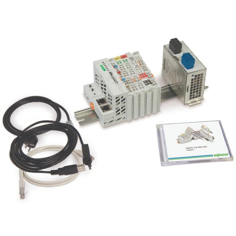 WAGO KNX-Starter-Kit 2 51220618 Gebäudeautomation Set mit Controller Software und Modulen