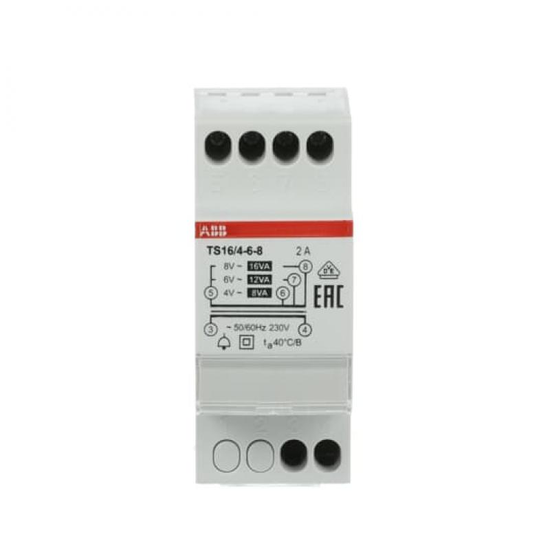 ABB TS16/4-6-8 Klingeltransformator 16 VA, 4-6-8 V AC