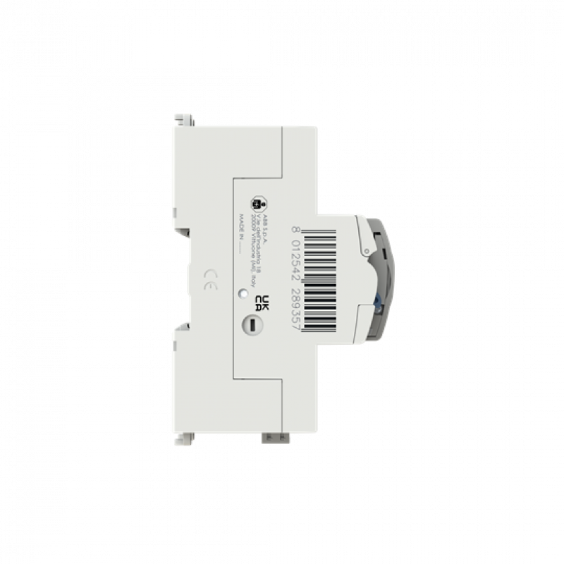 ABB F-ATI4Test A-63/0.03 FI-Schalter, 7 TE, 4P, Typ A, 63A, 30mA, kurzzeitverzögert, FI mit automatischer Prüfung (FI-Test) ohne Spannungsunterbrechung