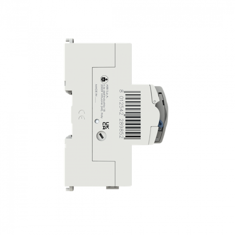 ABB F-ARI2Test A-40/0.03 FI-Schalter, 5 TE, 2P, Typ A, 40A, 30mA, kurzzeitverzögert, automat. FI-Test ohne Spannungsunterbrechung und automatische Wiedereinschaltung