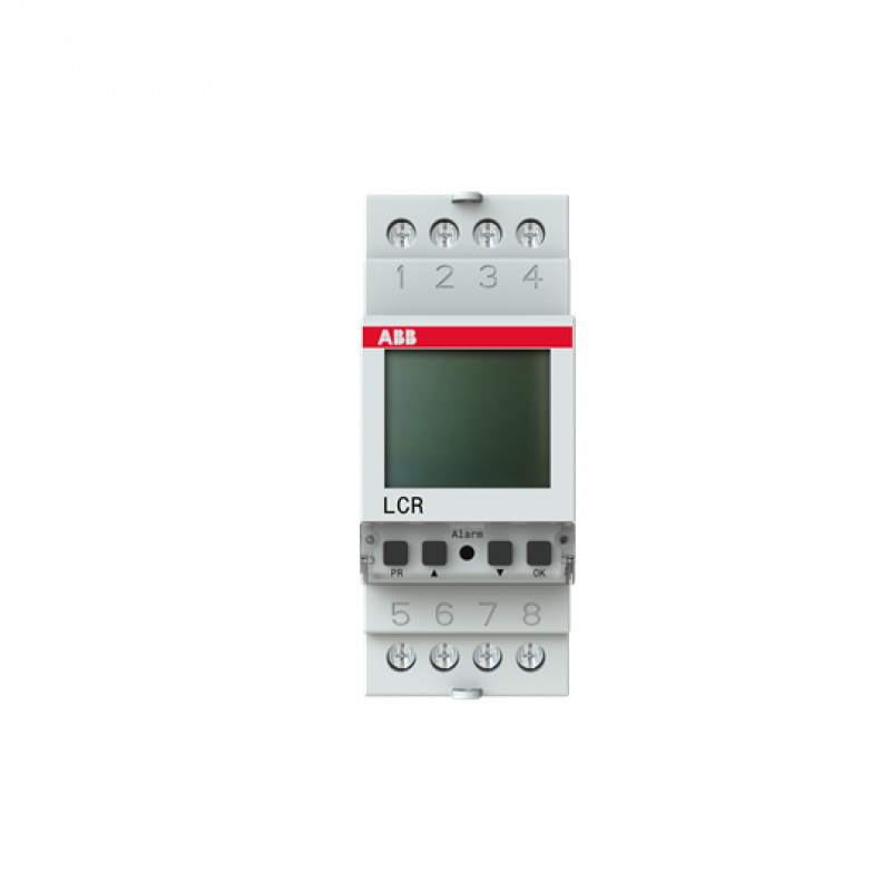 ABB LCR Lastabwurfrelais mit beleuchtetem Display und LED Schwellwert einstellbar von 0,8-7kW