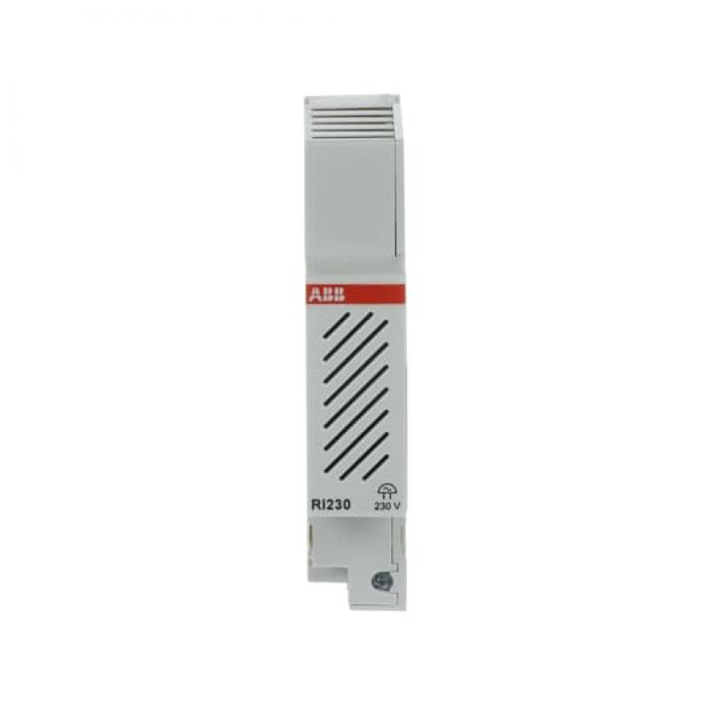 ABB RI230 Klingel 230 V AC, 50/60 Hz für Hutschiene, diskontinuierlicher Betrieb