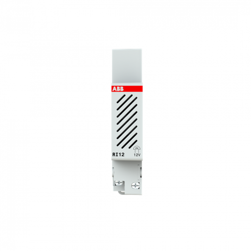 ABB RI12 Klingel 12 V AC, 50/60 Hz für Hutschiene, diskontinuierlicher Betrieb