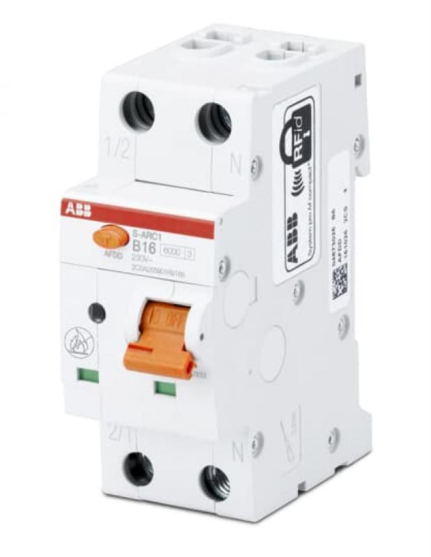 ABB S-ARC1 C32 AFDD+LS, 6 kA, 1P+N, 2TE Fehlerlichtbogen-Schutzeinrichtung + LS