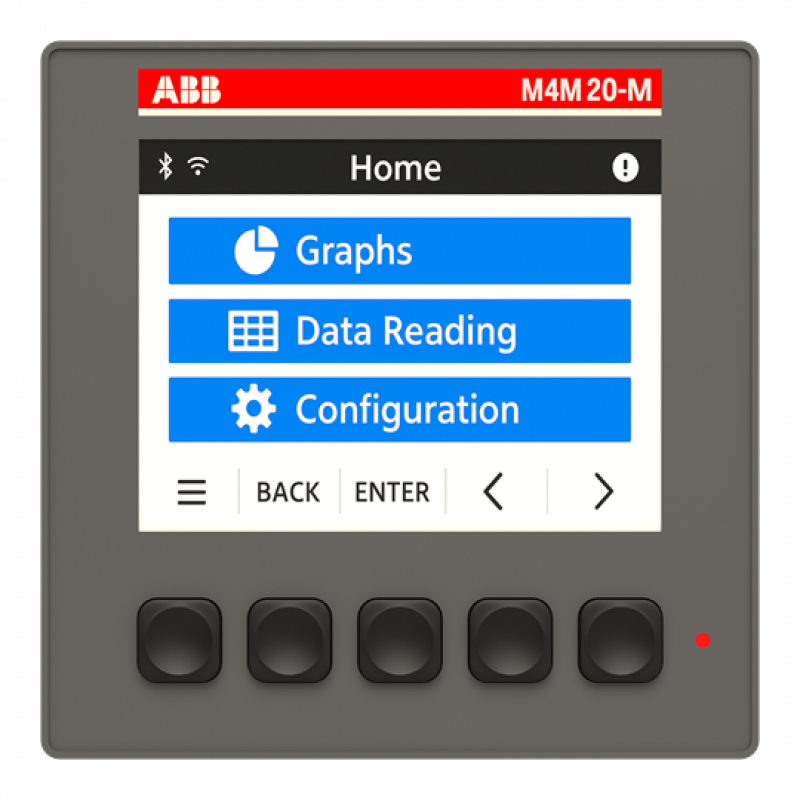 ABB M4M 20-M ETHERNET Netzanalysegerät MID, Modbus TCP, Basis-Funktionen