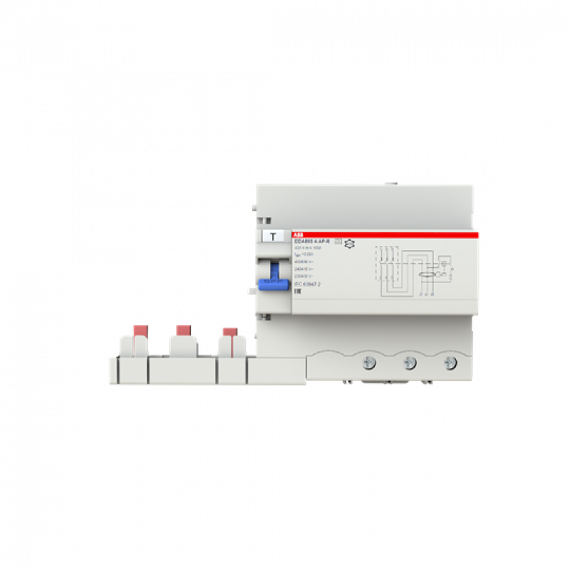 ABB DDA803A-100/0.03 APR DDA803A-100/0, 03 AP-R FI-Block für S803 3P Typ A 100A 30mA kurzzeitverzögert