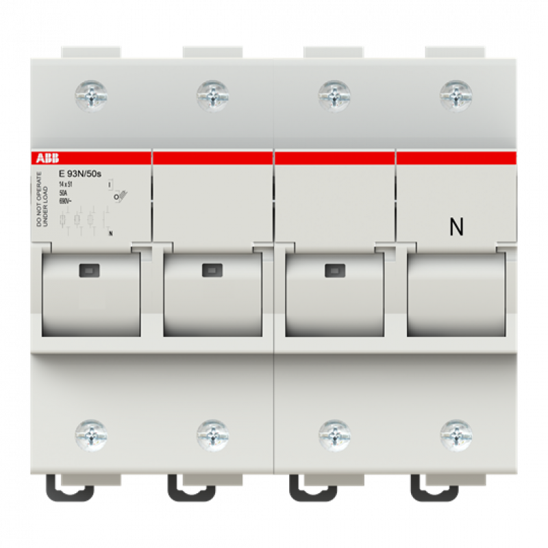 ABB E 93N/50s Sicherungs-Trennschalter mit Sicherungsbruchanzeige