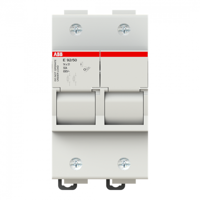 ABB E 92/50 Sicherungs-Trennschalter für 14 x 51 mm Sicherungen