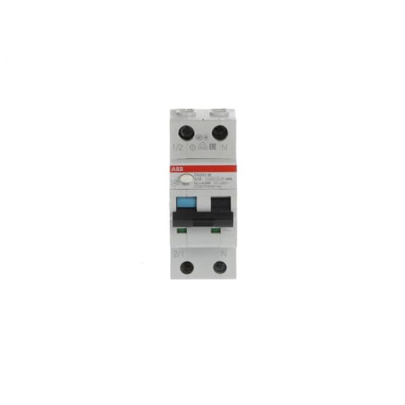 ABB DS201 M C16 APR30 FI/LS-Schalter 10kA, 1P+N, Typ A, C 16, 30mA kurzzeitverzögert