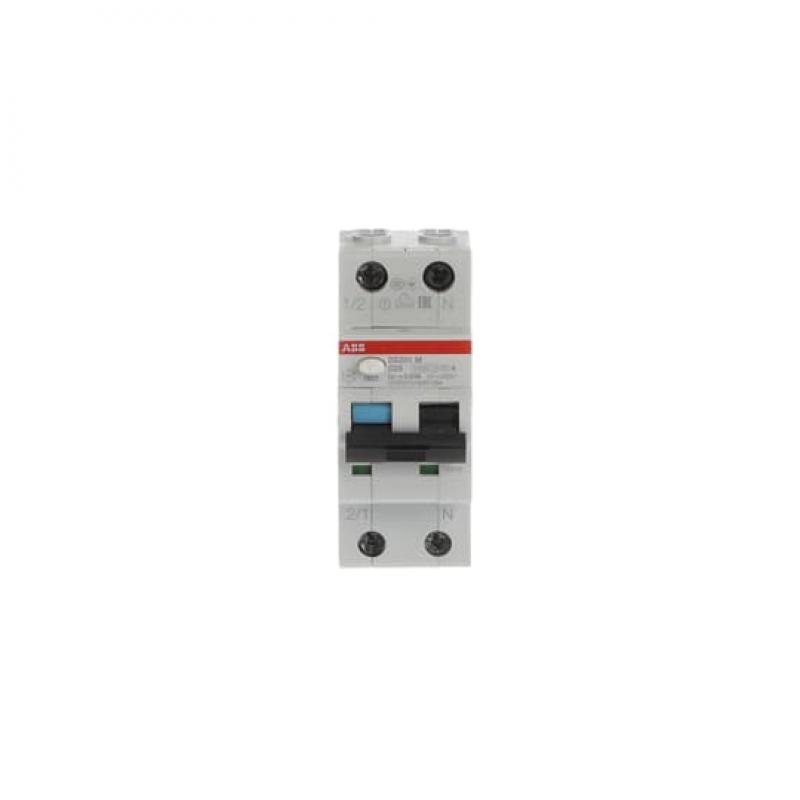 ABB DS201 M C25 A30 FI/LS-Schalter 10kA, 1P+N, Typ A, C 25, 30mA
