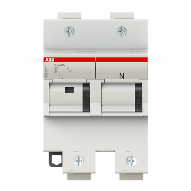 ABB E 91N/125s Sicherungs-Trennschalter mit Sicherungsbruchanzeige