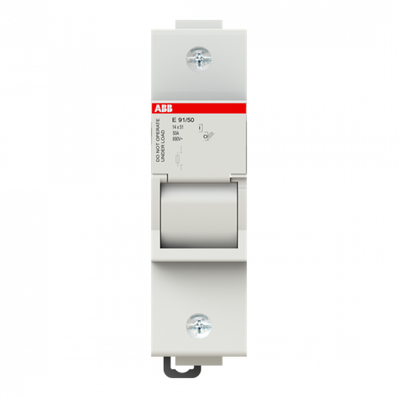 ABB E 91/50 Sicherungs-Trennschalter für 14 x 51 mm Sicherungen