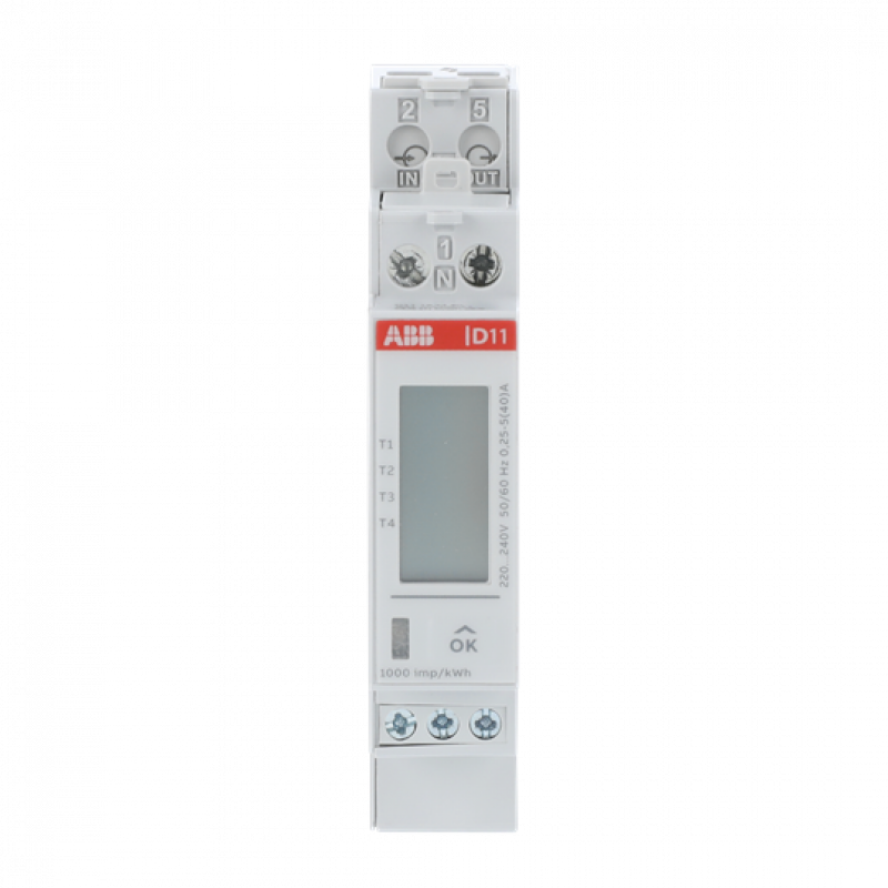ABB D11 15-M 40 Wechselstromzähler 40A, MID, 1DO+1DI
