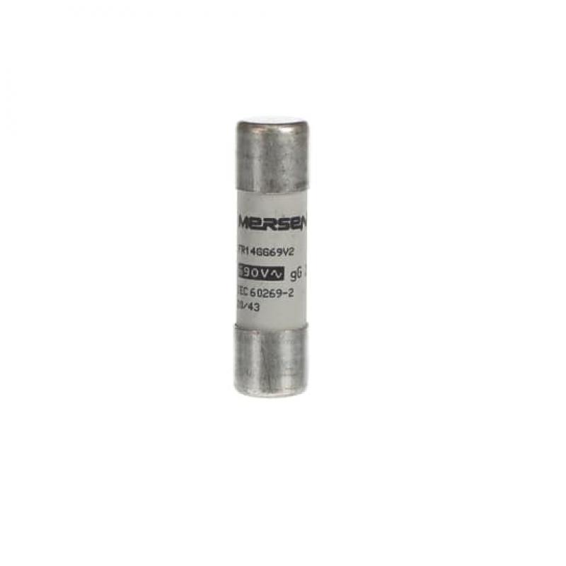 ABB E 9F14 GG2 Zylindrische Sicherung 2A, 14 x 51 mm