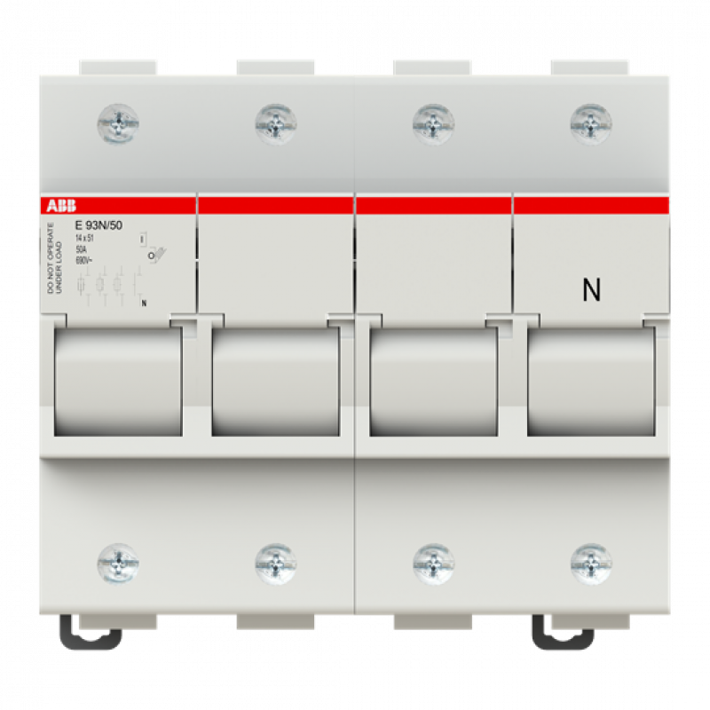 ABB E 93N/50 Sicherungs-Trennschalter für 14 x 51 mm Sicherungen