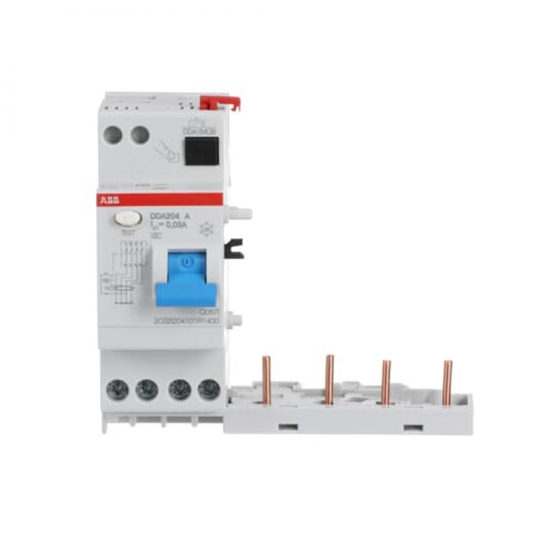 ABB DDA204 A-40/0.03 FI-Block für S204/S304 4P, Typ A, 40A, 30mA