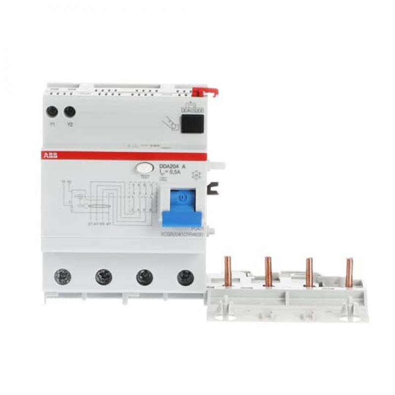 ABB DDA204 A-63/0.5 FI-Block für S204/S304 4P, Typ A, 63A, 500mA