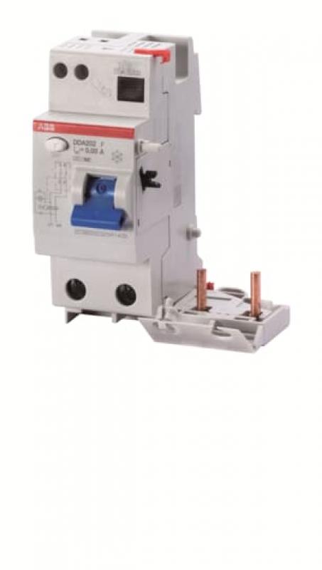ABB DDA202 F-63/0.03 FI-Block für S202/S302 2P, Type F, 63A, 30mA