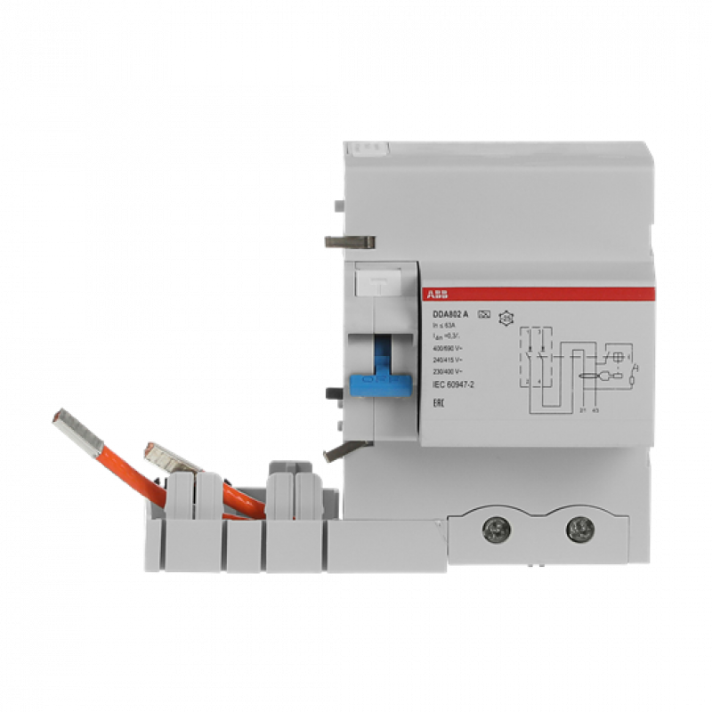 ABB DDA802 A-63/0.3 FI-Block für S802 2P Typ A 63A 300mA