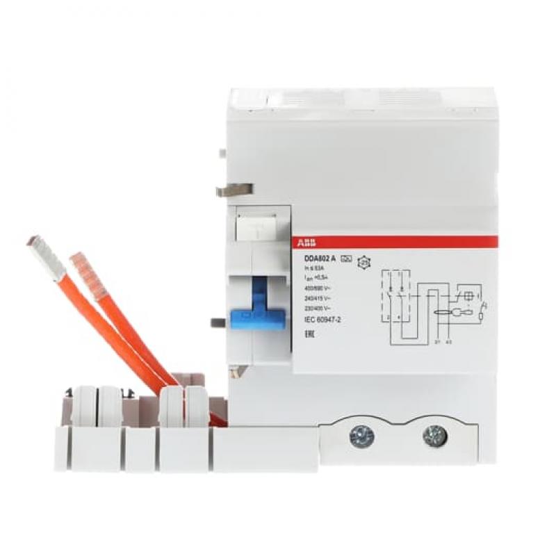 ABB DDA802 A-63/0.5 FI-Block für S802 2P Typ A 63A 500mA