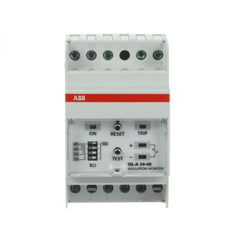 ABB ISL-A 24-48 Isolationswächter, LED 24-48 V AC/DC, Schwellwerte einstellbar