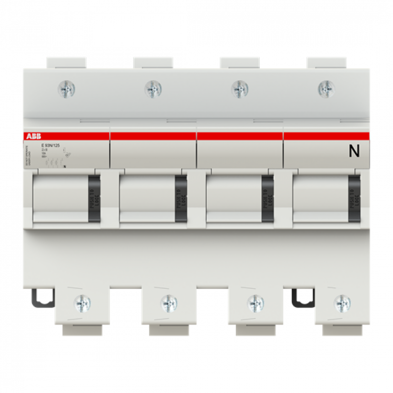 ABB E 93N/125 Sicherungs-Trennschalter für Sicherungen 22x58 mm