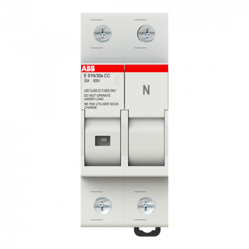 ABB E 91N/30s CC Sicherungshalter 1P+N, In=30A mit Sicherungsbruchanzeige