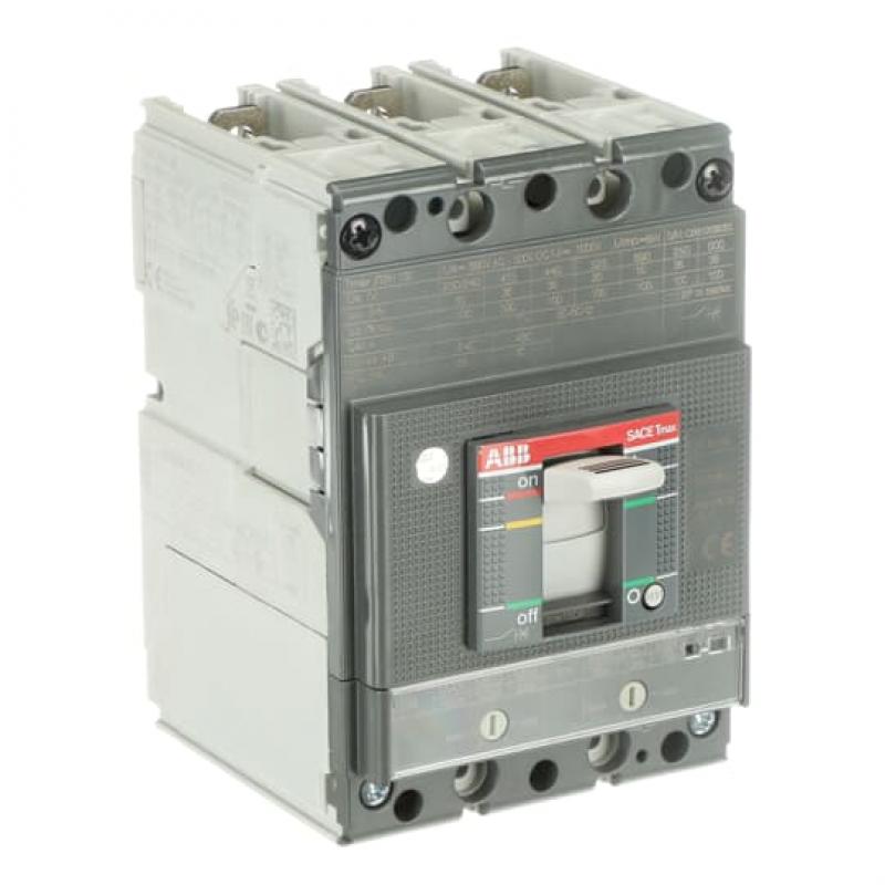 ABB XT2N 160 TMA 160-1600 3p F F Kompaktleistungsschalter Tmax XT2 mit vorderseitigen Anschlüssen, 3polig