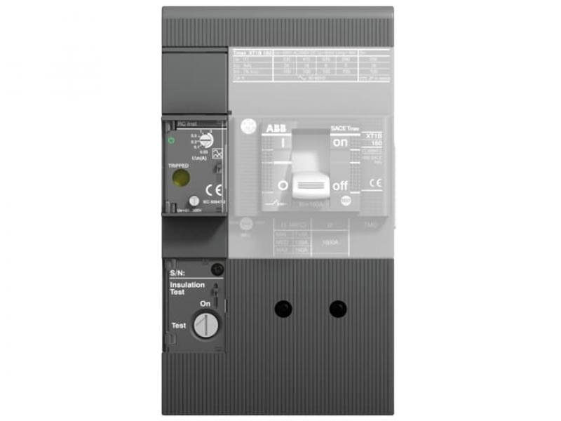 ABB RC Inst HV 85...690Vac XT1 4p F RC Sel Fehlerstroms., Festeinbau, steckbare und ausfahrbare Version, 4polig Zubehör für XT1