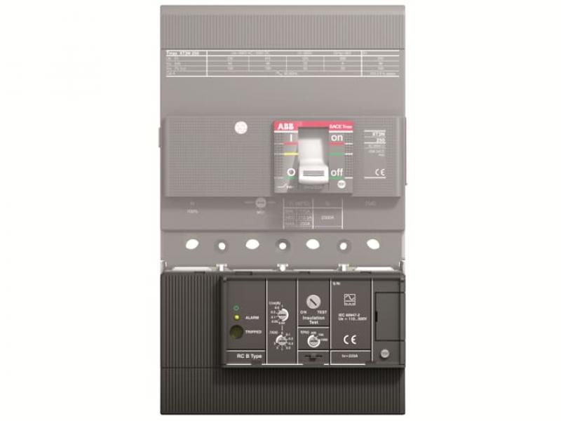 ABB RC B Type x XT3 4 p F RC Sel Fehlerstroms., Festeinbau, steckbare und ausfahrbare Version, 4polig Zubehör für XT3