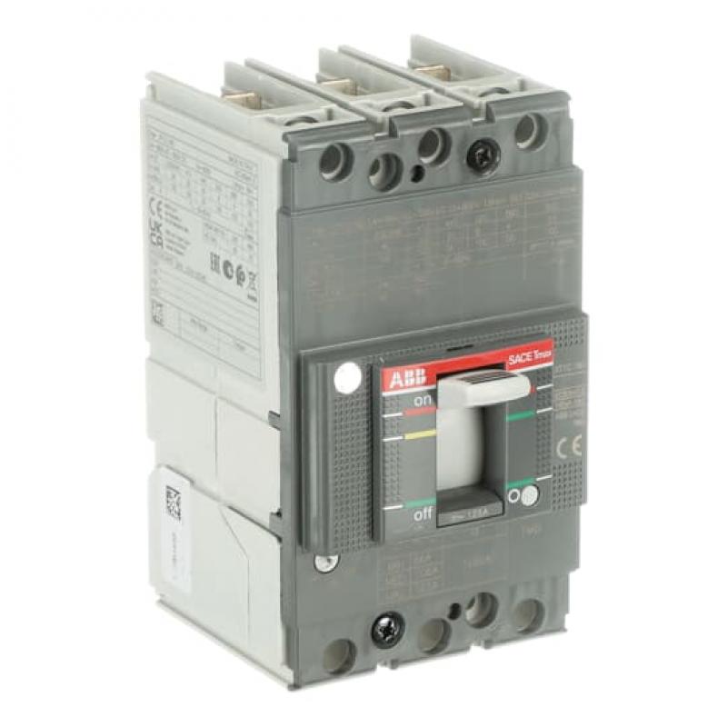 ABB XT1C 160 TMD 125-1250 3p F F Kompaktleistungsschalter Tmax XT1 mit vorderseitigen Anschlüssen, 3polig