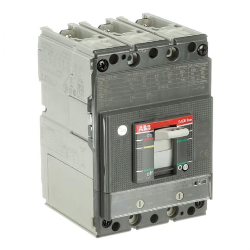 ABB XT2S 160 TMA 125-1250 3p F F Kompaktleistungsschalter Tmax XT2 mit vorderseitigen Anschlüssen, 3polig
