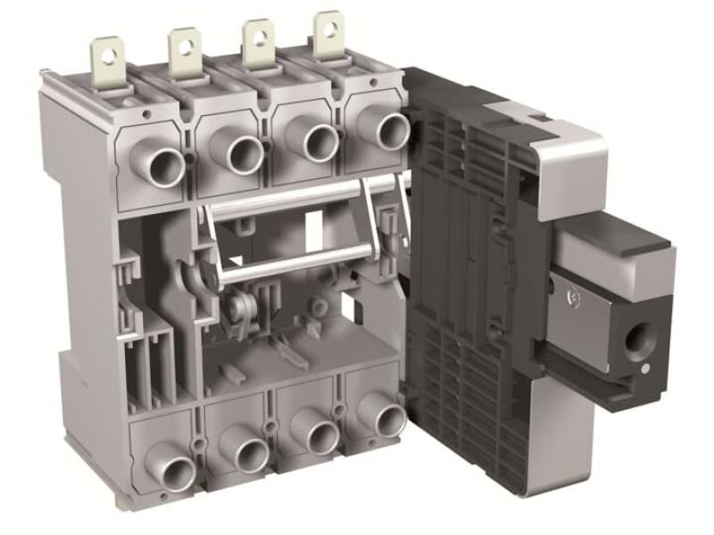 ABB XT2 W FP 4p EF Vorderseitig verlängerte Anschlüsse für Unterteil, 4polig Zubehör für XT2