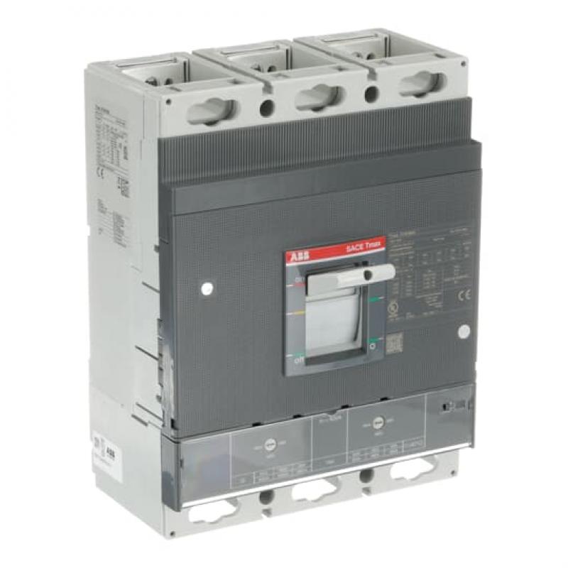 ABB XT6H 800 TMA In=800A 3p F F UL Kompaktleistungsschalter Tmax XT6 mit vorderseitigen Anschlüssen, 3polig