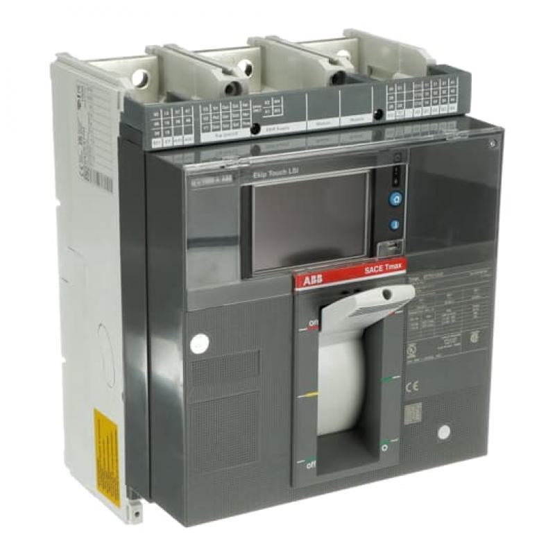 ABB XT7H 1000 Ekip Touch LSI In1000 3p FF UL Kompaktleistungsschalter Tmax XT7 mit vorderseitigen Anschlüssen, 3polig