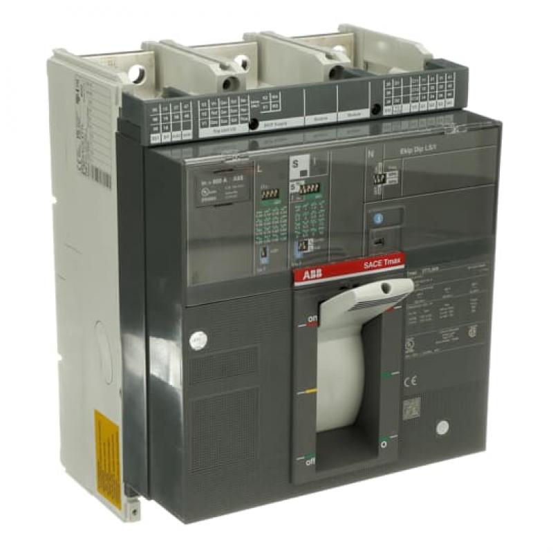 ABB XT7L 800 Ekip Dip LS/I In=800A 3p F F UL Kompaktleistungsschalter Tmax XT7 mit vorderseitigen Anschlüssen, 3polig
