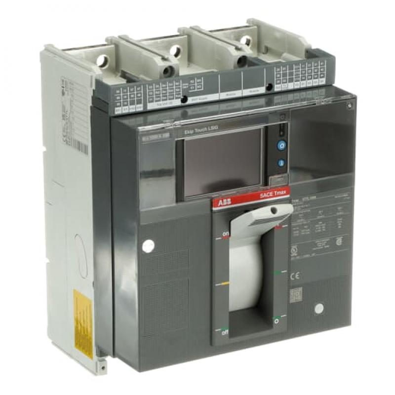 ABB XT7L 1000 Ekip Touch LSIG 1000 3p FF UL Kompaktleistungsschalter Tmax XT7 mit vorderseitigen Anschlüssen, 3polig
