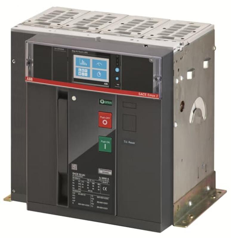ABB E2.2S/E9 2000 Ekip Touch LSI 4p FHR Offener Leistungsschalter Emax2 rückseitig waagerechte Flachanschlüsse In=2000 A 4P 900 V Version F