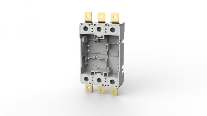 ABB XT5 P FP 400A 3p EF EF IEC Vorderseitig verlängerte Anschlüsse für Unterteil, 3polig Zubehör für XT5