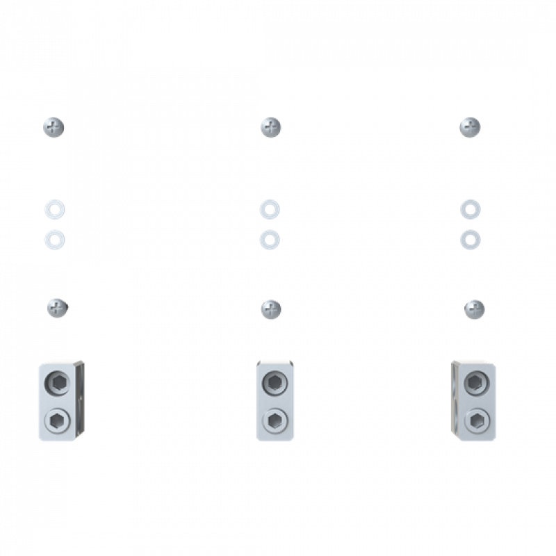 ABB KIT FC CuAl 2x120...240mm2 XT6 3pcs Anschlüsse Kupfer/Alu-Kabel Zubehör für XT6