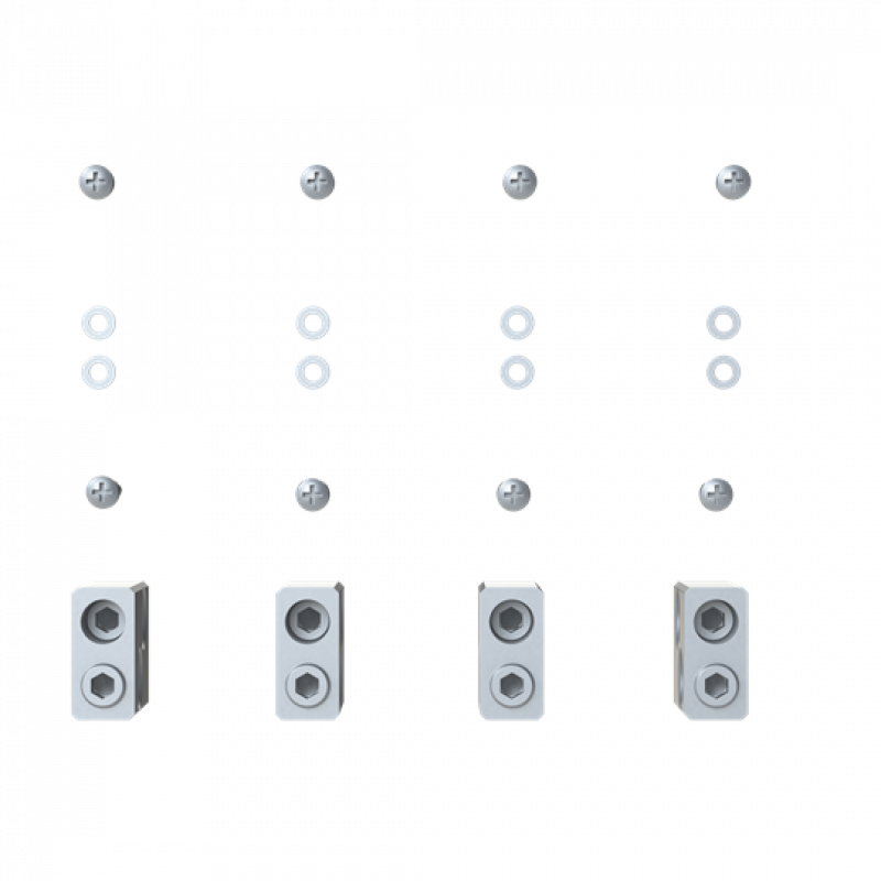 ABB KIT FC CuAl 2x120...240mm2 XT6 4pcs Anschlüsse Kupfer/Alu-Kabel Zubehör für XT6