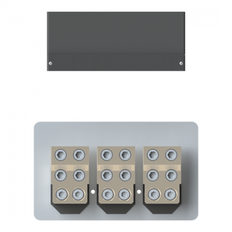 ABB KIT FCCuAl4x240mm2/500kcmil XT7/M F 3pcs Anschlüsse Kupfer/Alu-Kabel Zubehör für XT7 und XT7M