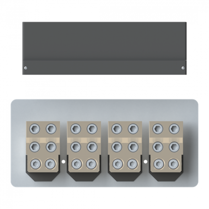 ABB KIT FCCuAl4x240mm2/500kcmil XT7/M F 4pcs Anschlüsse Kupfer/Alu-Kabel Zubehör für XT7 und XT7M