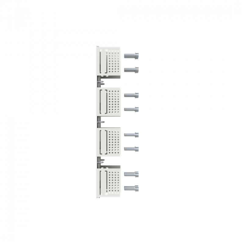 ABB KIT EF FP XT6 4pcs Vorderseitig verlängertes Anschlusszubehör für Unterteil Zubehör für XT6