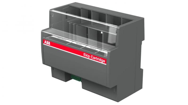 ABB Ekip Cartridge 4 slots XT2-XT4-XT5 Ekip Cartridge-Modul, Aufnahme für 4 Ekip COM-Module Zubehör für XT2 und XT4 und XT5