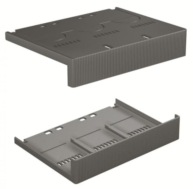 ABB LTC low terminal covers XT7/XT7 M F 3p 2 Anschlussabdeckungen, flach, nur für rückseitigen Anschluss, Festeinbau, 3polig Zubehör für XT7