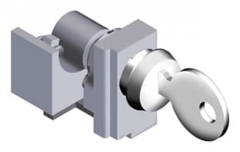 ABB MOL-S XT1-XT3 >KEY LOCK RONIS EQ.FEL. A Verriegelung in AUS-Position, Ronis Schlüssel Typ A für Motor MOD Zubehör für XT1 und XT3