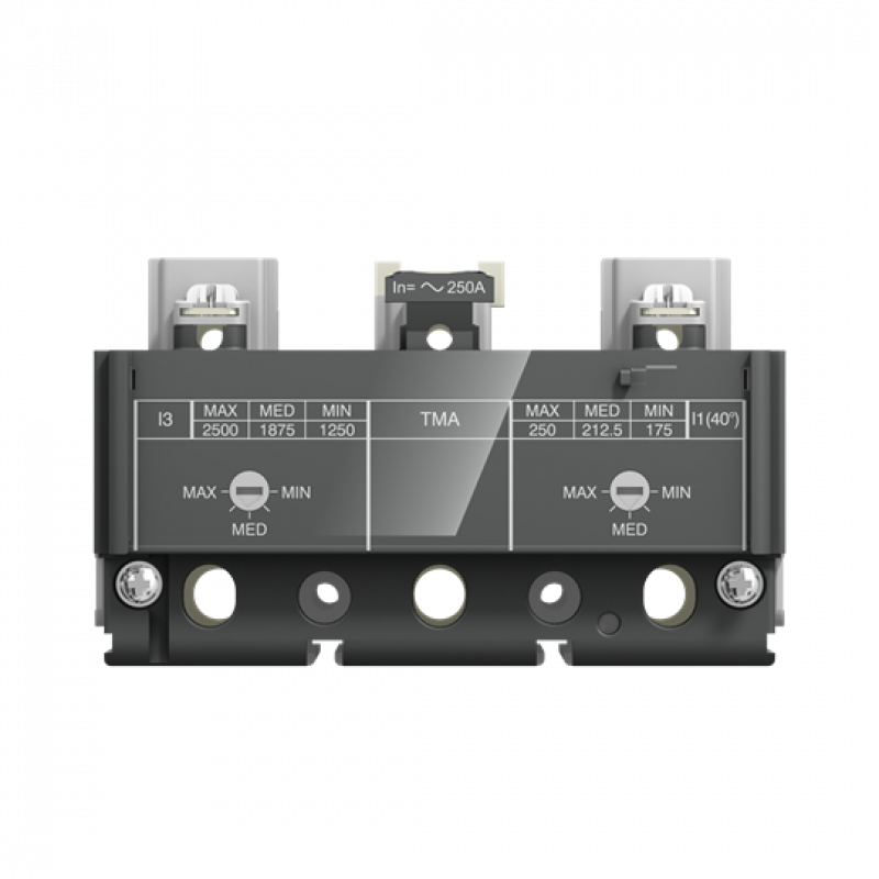ABB MA 125 Im=625...1250 XT4 3p Thermomagnetischer Schutzauslöser, XT4 Einsatz nur mit Schalteinheit