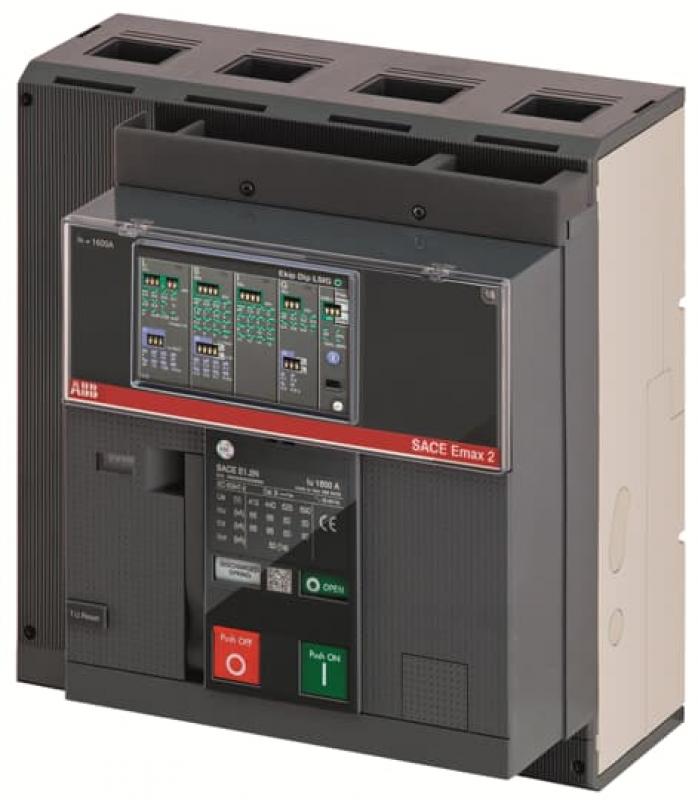 ABB E1.2B 800 Ekip Dip LSI 4p F F Offener Leistungsschalter Emax2 mit vorderseitigen Anschlüssen In=800 A 4P 690 V Version F